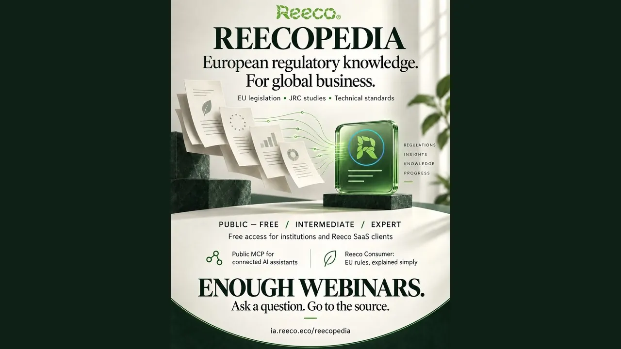 temui Reecopedia: Pengetahuan regulasi Eropa untuk bisnis global